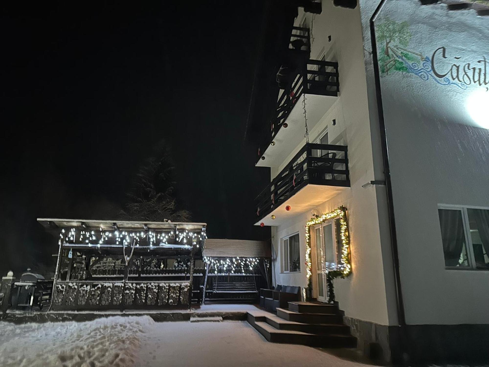 Casuta De Langa Izvor Hotell Moeciu De Sus Eksteriør bilde